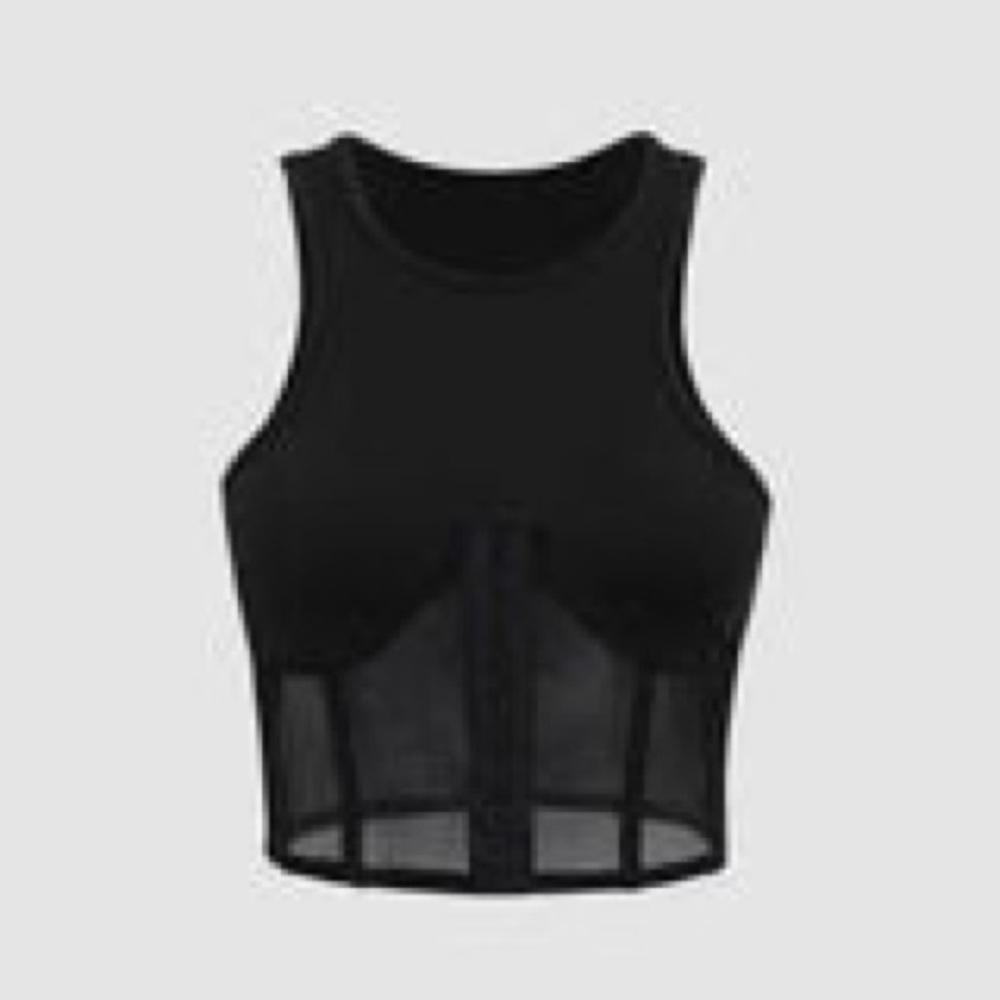 Mesh top- new with tags on